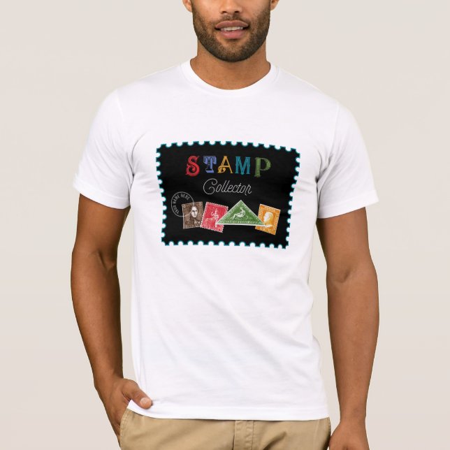 Camiseta de coleccionista de sellos (Anverso)
