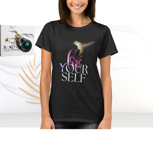 Camiseta de colibrí Ama a ti mismo