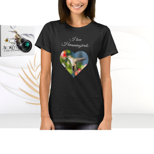 Camiseta de Colibrí "Amo a los Colibríes"