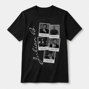 Camiseta de collage de fotos personalizadas, foto 