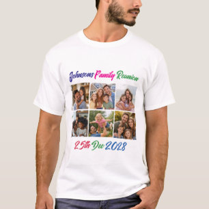Camiseta de Collage de Instantáneas de la Memoria