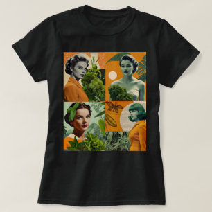 Camiseta de Collage vintage