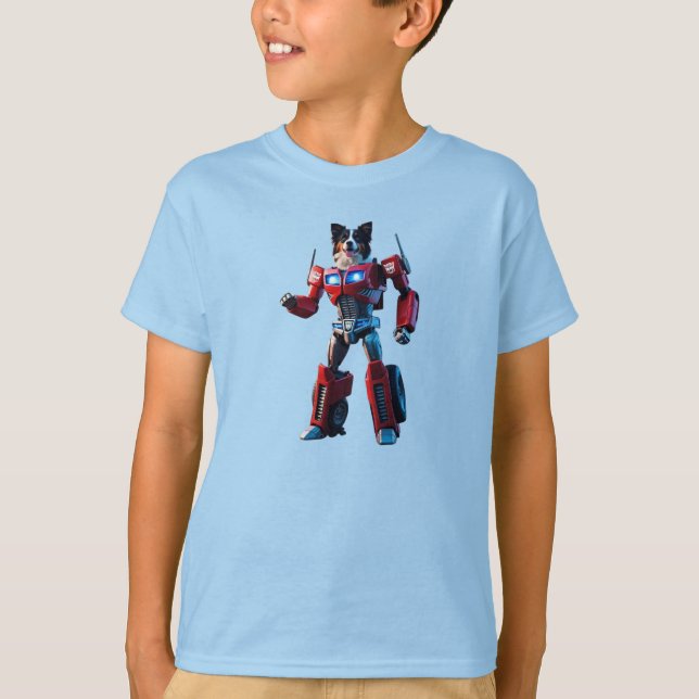 Camiseta de Collie Kid en la frontera (Anverso)