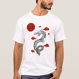 camiseta de color blanco con hermoso diseño de dra