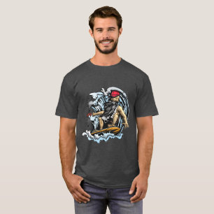 Camiseta de color gris para hombres y mujeres   Al