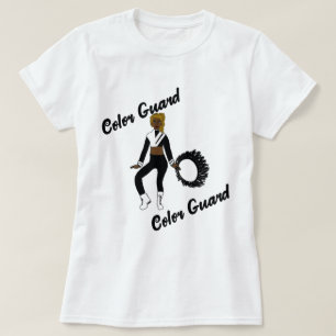 Camiseta de Color Guard Negro Blanco