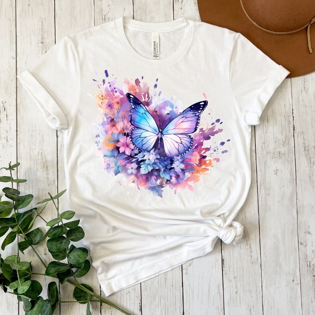 Camiseta de color mariposa desordenada (Subido por el creador)
