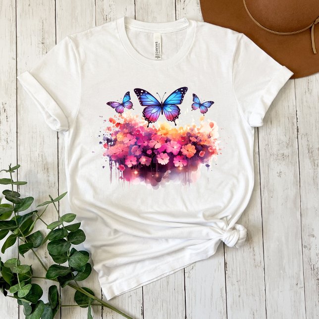 Camiseta de color mariposa desordenada (Subido por el creador)