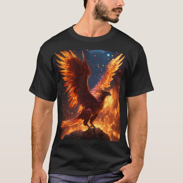 CAMISETA DE COLOR NEGRO EAGAL (Anverso)