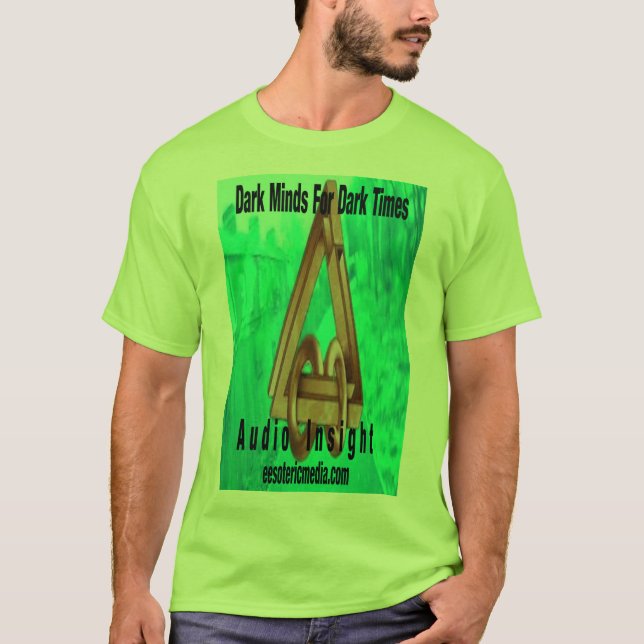 Camiseta de color oscuro para tiempos oscuros (Anverso)