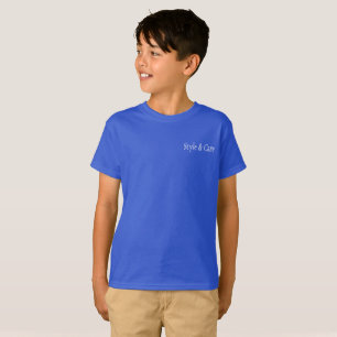 Camiseta de color real profundo Style & Care
