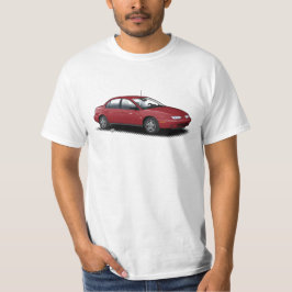 Camiseta de color rojo oscuro de Saturn SL2