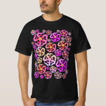 Camiseta de color rosa