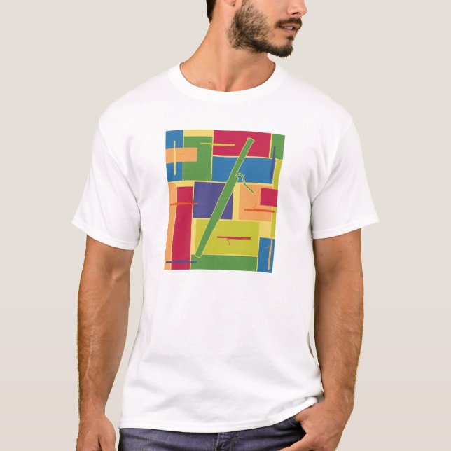 Camiseta de Colorblocks del Bassoon (Anverso)