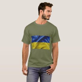 Camiseta de colores de la bandera de Ucrania