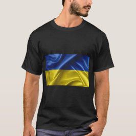 Camiseta de colores de la bandera de Ucrania