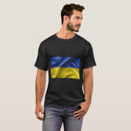 Camiseta de colores de la bandera de Ucrania