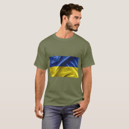 Camiseta de colores de la bandera de Ucrania