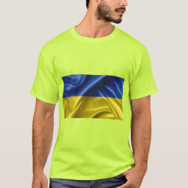 Camiseta de colores de la bandera de Ucrania