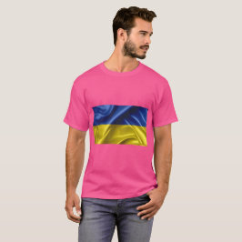Camiseta de colores de la bandera de Ucrania