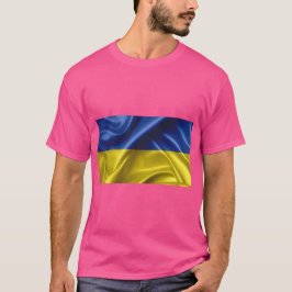 Camiseta de colores de la bandera de Ucrania