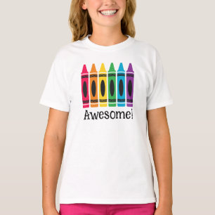 Camiseta de colores impresionantes para Chicas - P