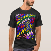 Camiseta de colores vivos