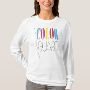 Camiseta de Colorguard el   del amor de Colorguard