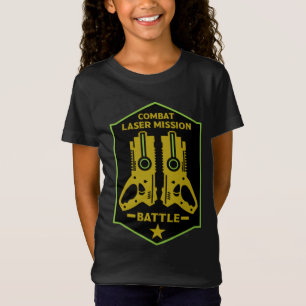 Camiseta de combate láser Mision Niños Camiseta