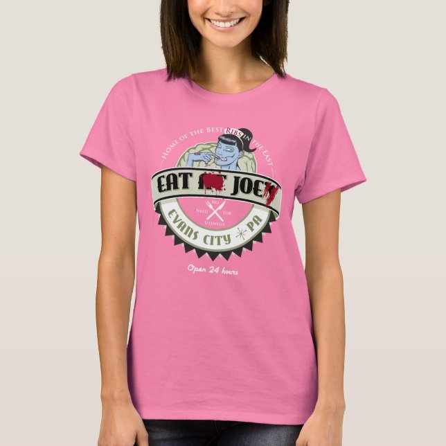 Camiseta de comedor de Zombie (Anverso)