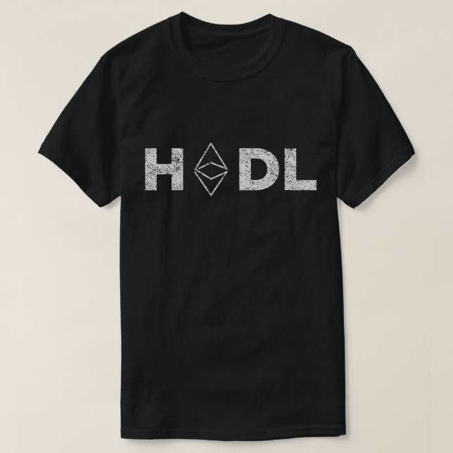 Camiseta de comerciante de criptomonedas Ethereum  (Diseño del anverso)