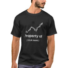 Camiseta de comerciante personalizable | Propiedad