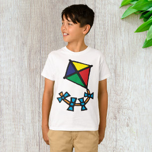 Camiseta de cometa colorida
