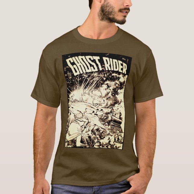 Camiseta de cómic 'Ghost Rider' (Anverso)