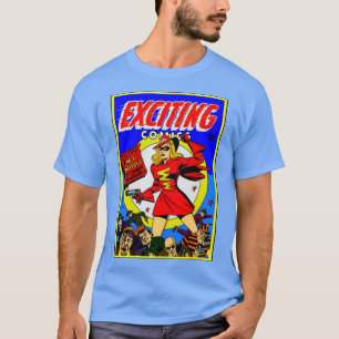Camiseta de cómics de los años 40