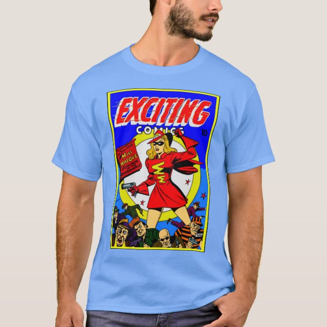 Camiseta de cómics de los años 40 (Anverso)
