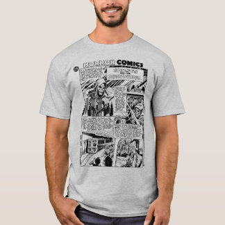 Camiseta de cómics de terror de los 70