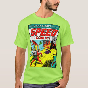 Camiseta de cómics SPEED de los años 40 