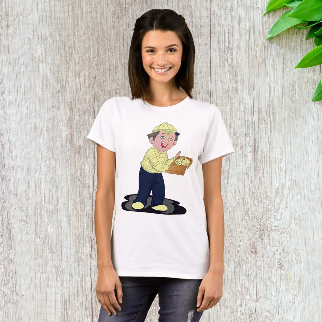Camiseta de comida de Pizza Delivery Boy (Subido por el creador)