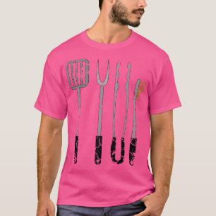 Camiseta de comida para cocinar BBQ Utensil con pr