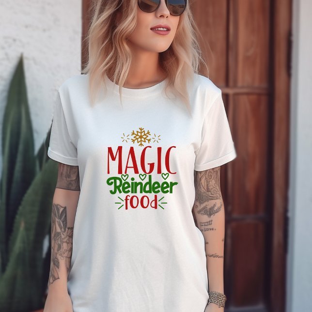 Camiseta de comida para renos mágicos (Subido por el creador)