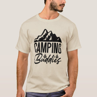 Camiseta de compañeros de camping: aventura juntos