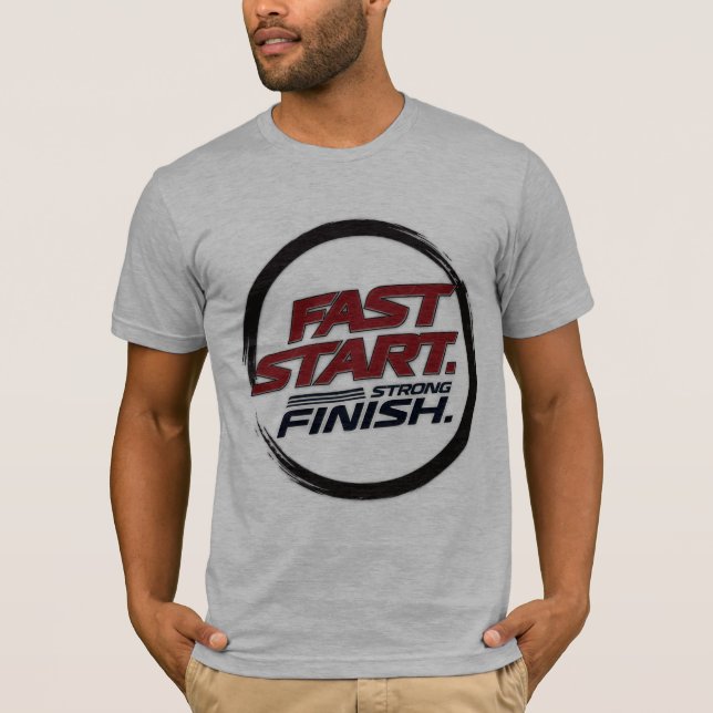 Camiseta de competición atlética de inicio rápido  (Anverso)