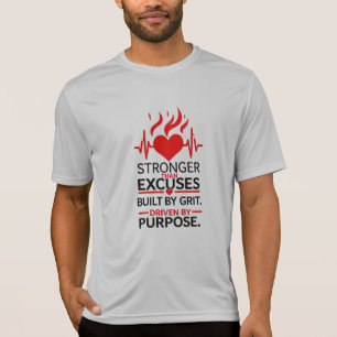 Camiseta de competidor de motivación deportiva