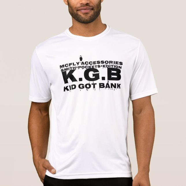 Camiseta de competidor de Sport-Tek K.G.B Kid Ganó (Anverso)