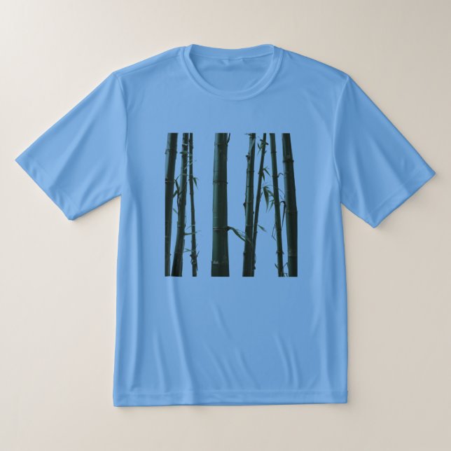 Camiseta de competidor deportivo masculino de bamb (Distribución)