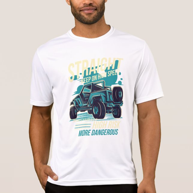 Camiseta de competidor deportivo Street King (Anverso)