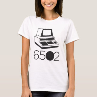 Camiseta de computadora 6502 para mujeres