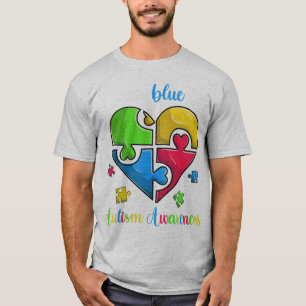 Camiseta De Conciencia De Autismo Graciosa Para Ho