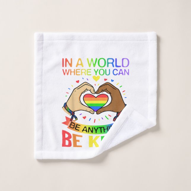 Camiseta de Conciencia de Igualdad de Arcoíris de  (Toallita)